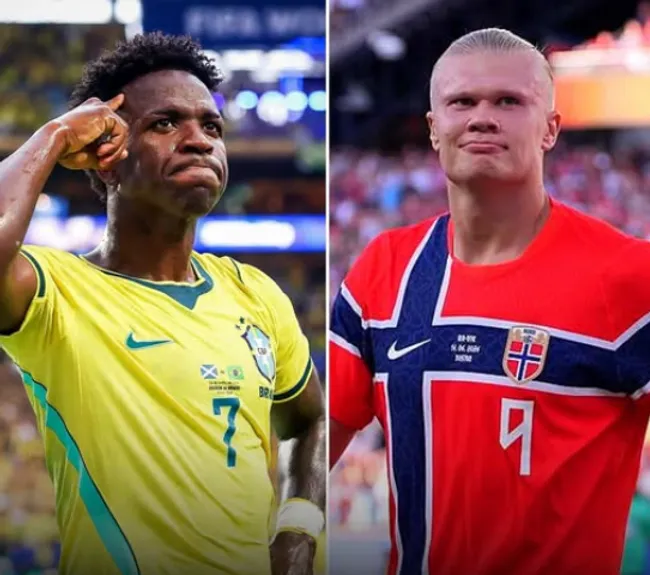 Vinicius se ve las caras ante Haaland en el Mundial 2026 | FOTO: Getty Images