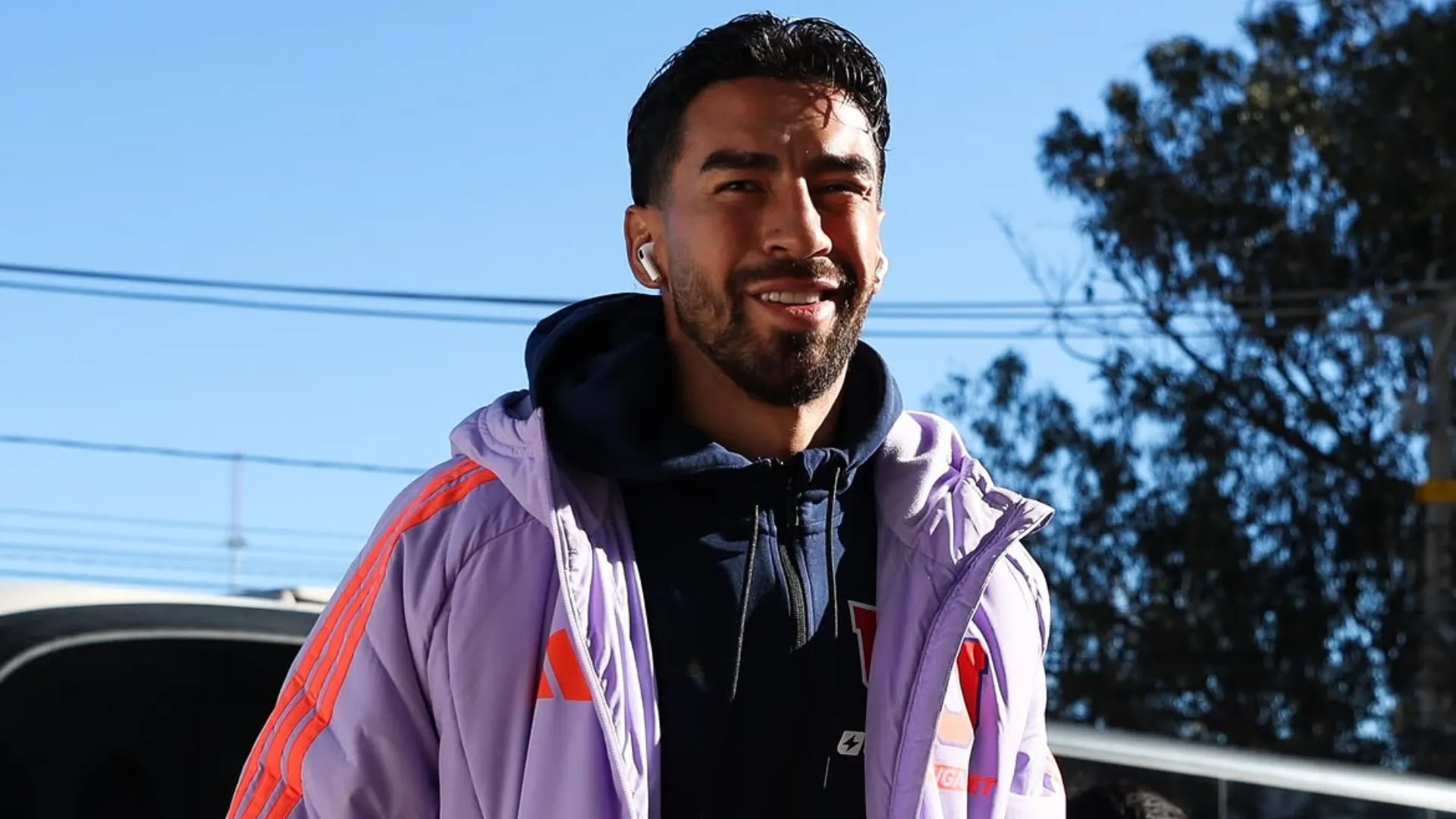 Romai Ugarte cuestionó a Juan Martín Lucero. (Foto: Universidad de Chile)