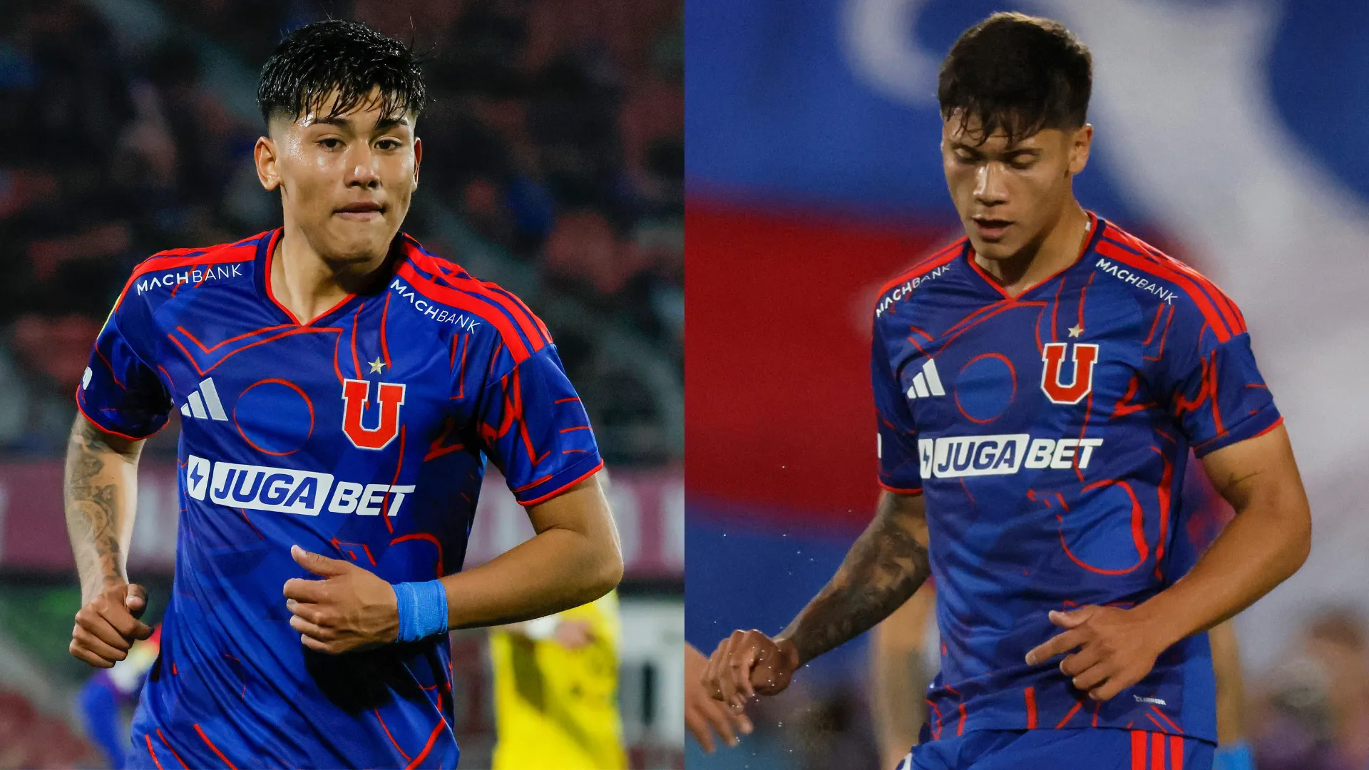 Elías Rojas y Lucas Barrera suman bonos en Universidad de Chile. (Imagen: Photosport)
