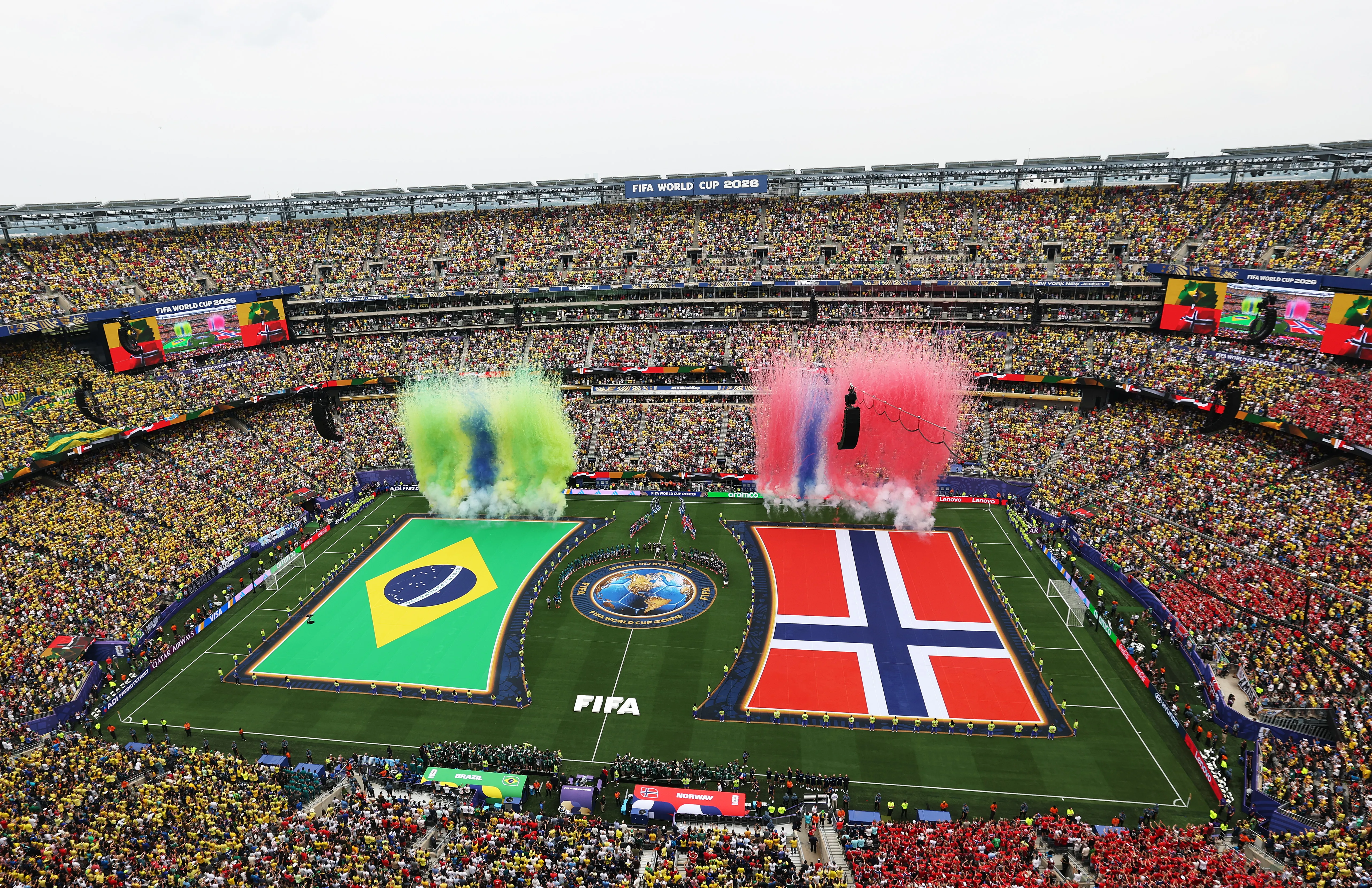 Brasil y Noruega: solo uno clasificará a cuartos de final de la Copa Mundial 2026. (Foto: Getty Images)