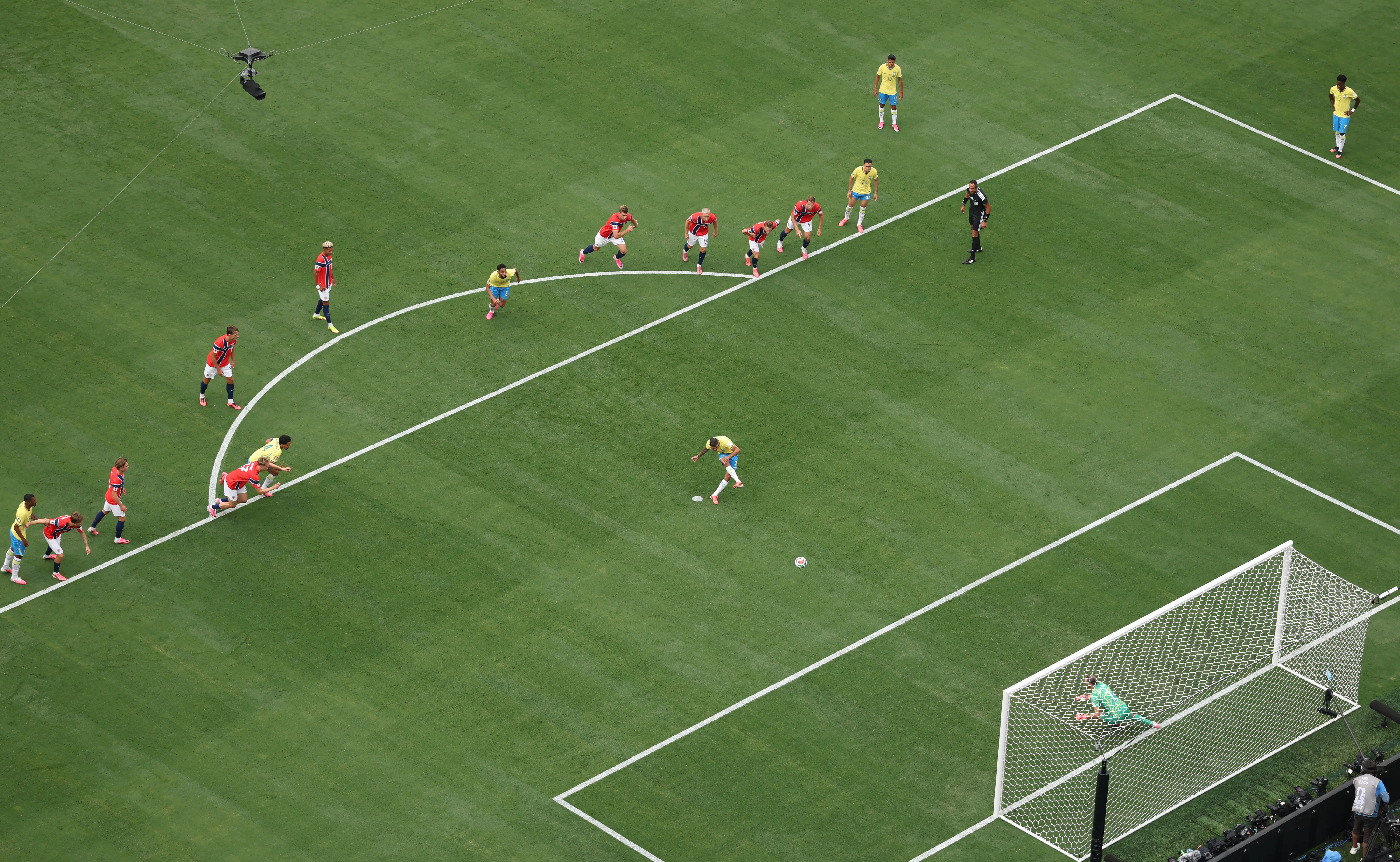 El penal fallado por Brasil