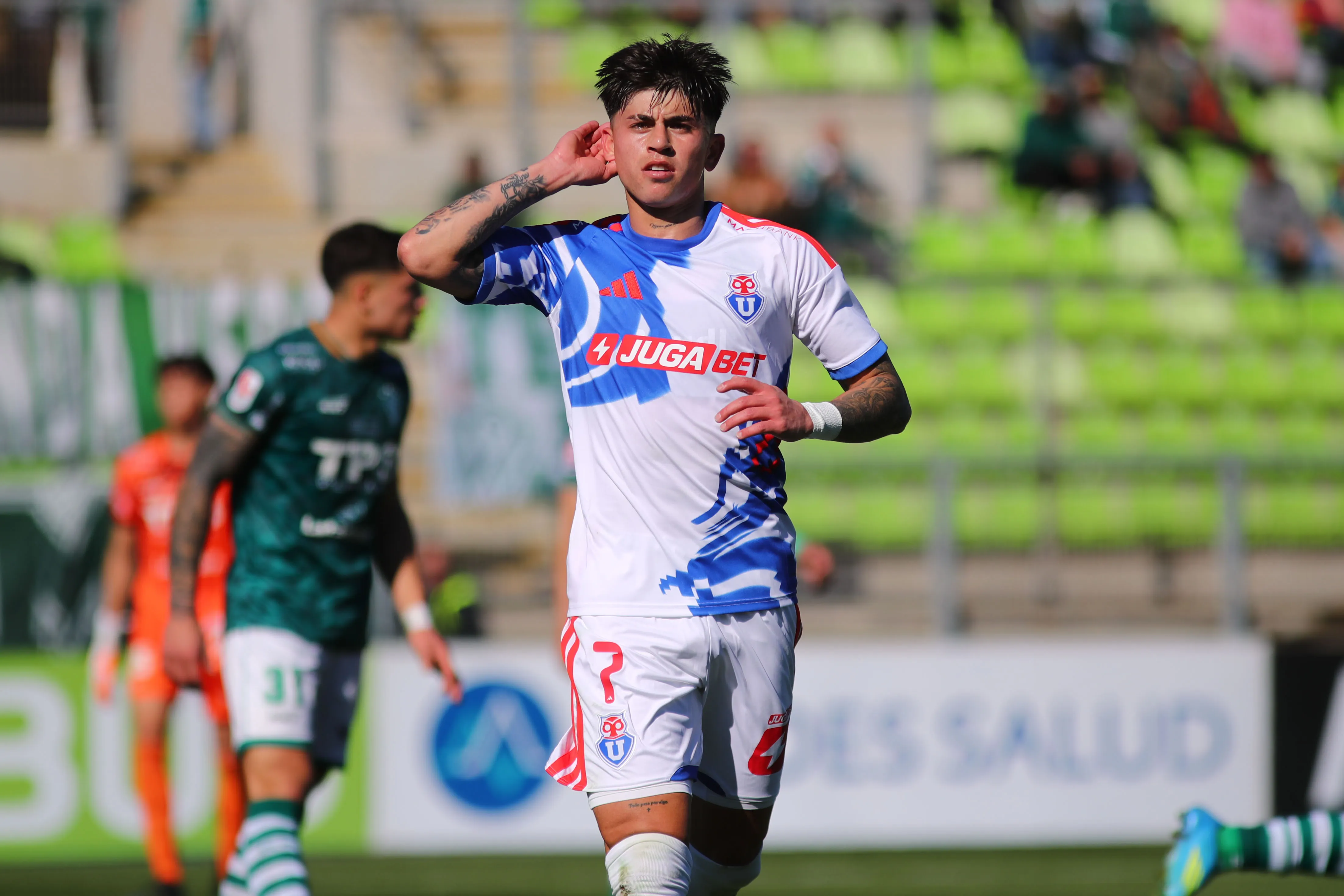 Maximiliano Guerrero enmendó el camino en Universidad de Chile. (Imagen: Photosport)