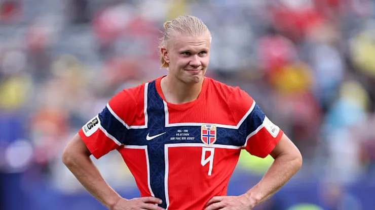 Haaland avisa al mundo por Noruega.