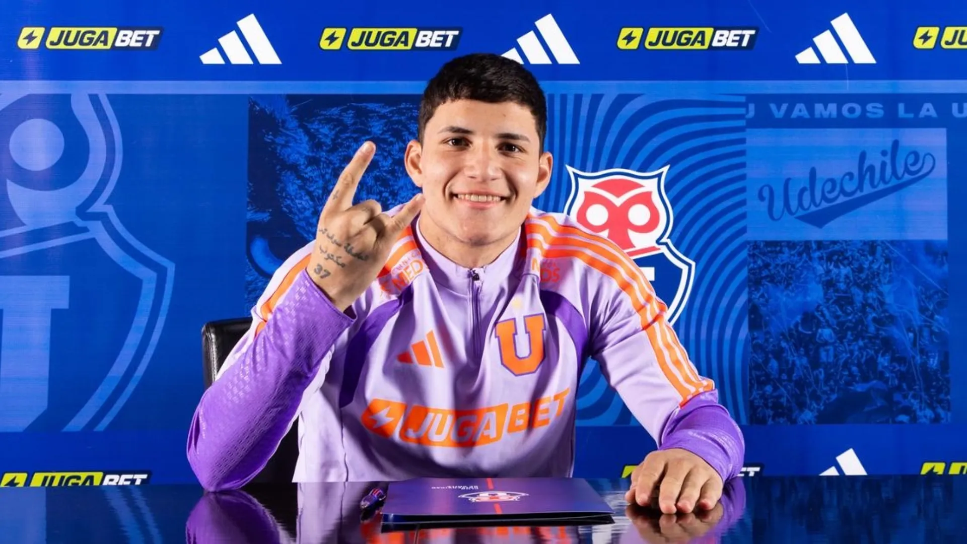 Por el momento, Gonzalo Reyna es el único fichaje de Universidad de Chile. (Foto: Club Universidad de Chile)