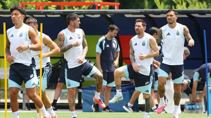 Argentina está lista el cruce con Egipto en octavos de final. (Foto: Alejandro Pagni/Getty Images)