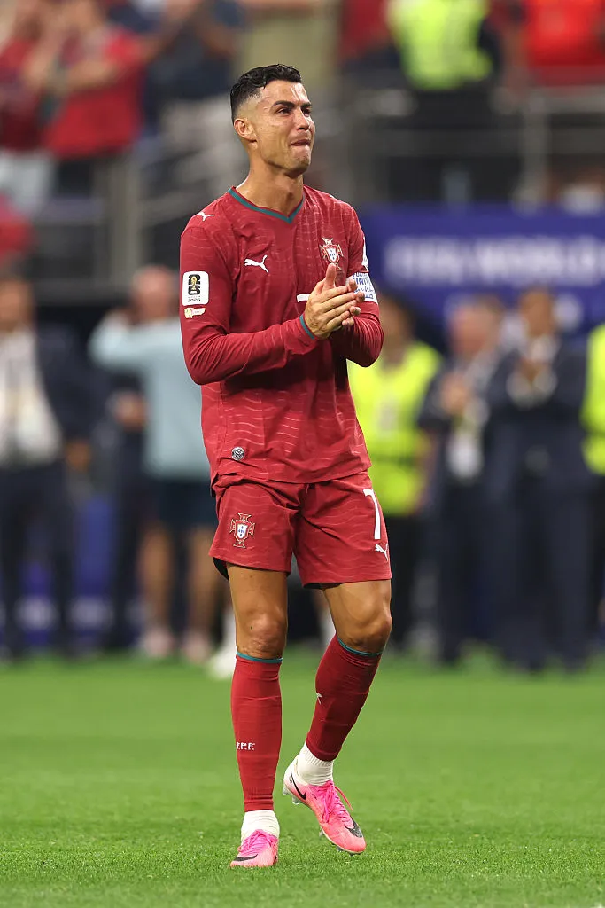 Ronaldo se despide entre lágrimas del Mundial (Photo by Lars Baron/Getty Images)
