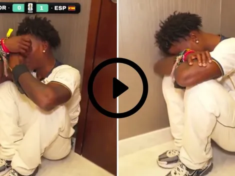 VIDEO | La desconsolada reacción de IShowSpeed tras la eliminación de CR7
