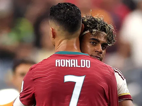 Honorable gesto de Yamal en el "last dance" de CR7