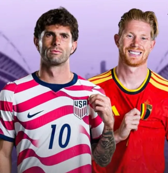 Pulisic y De Bruyne quieren llevar a sus respectivas selecciones a cuartos de final | FOTO: Getty Images