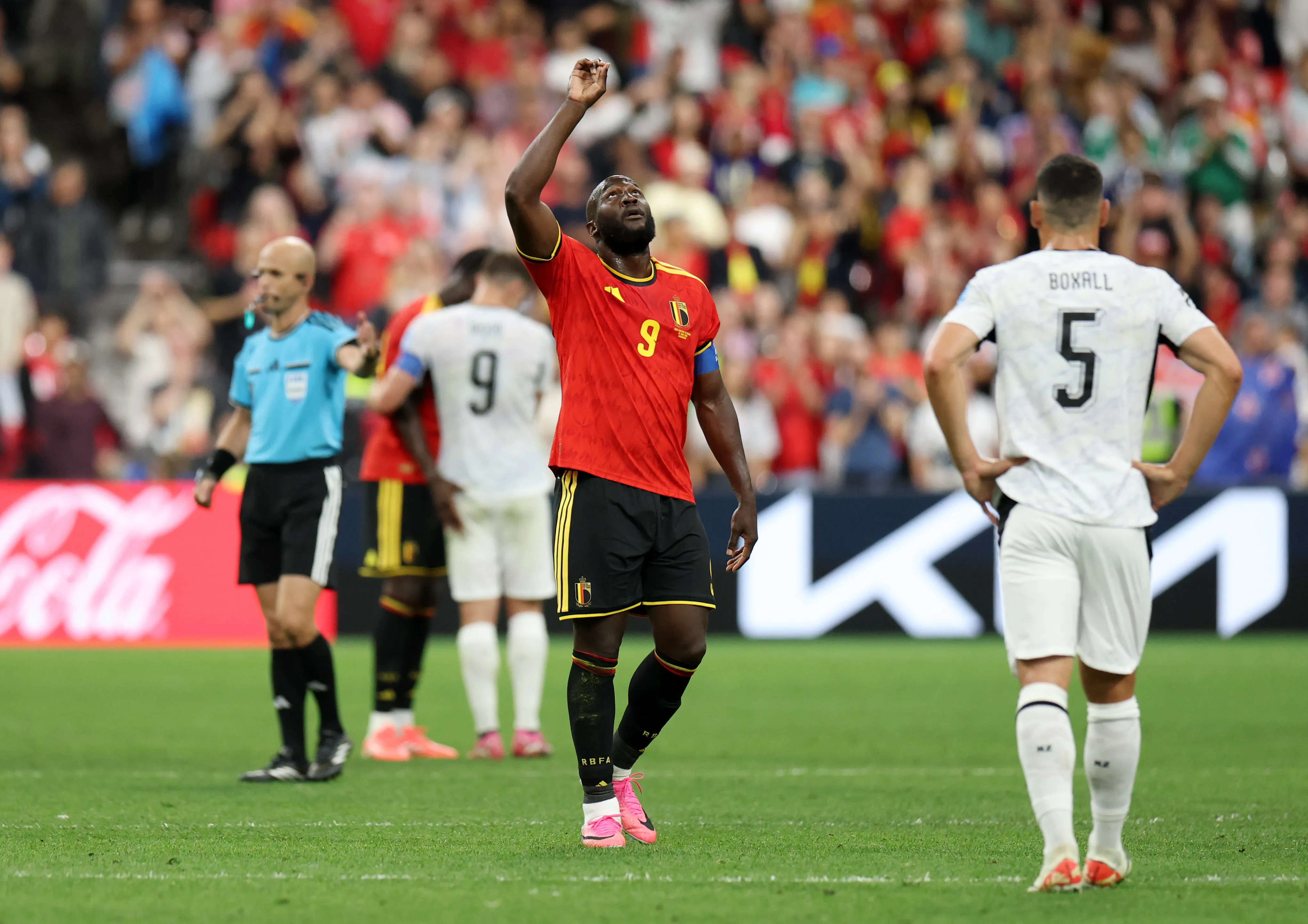 Lukaku viene de anotar en la victoria ante Senegal por los 16avos de final | FOTO: Emilee Chinn/Getty Images