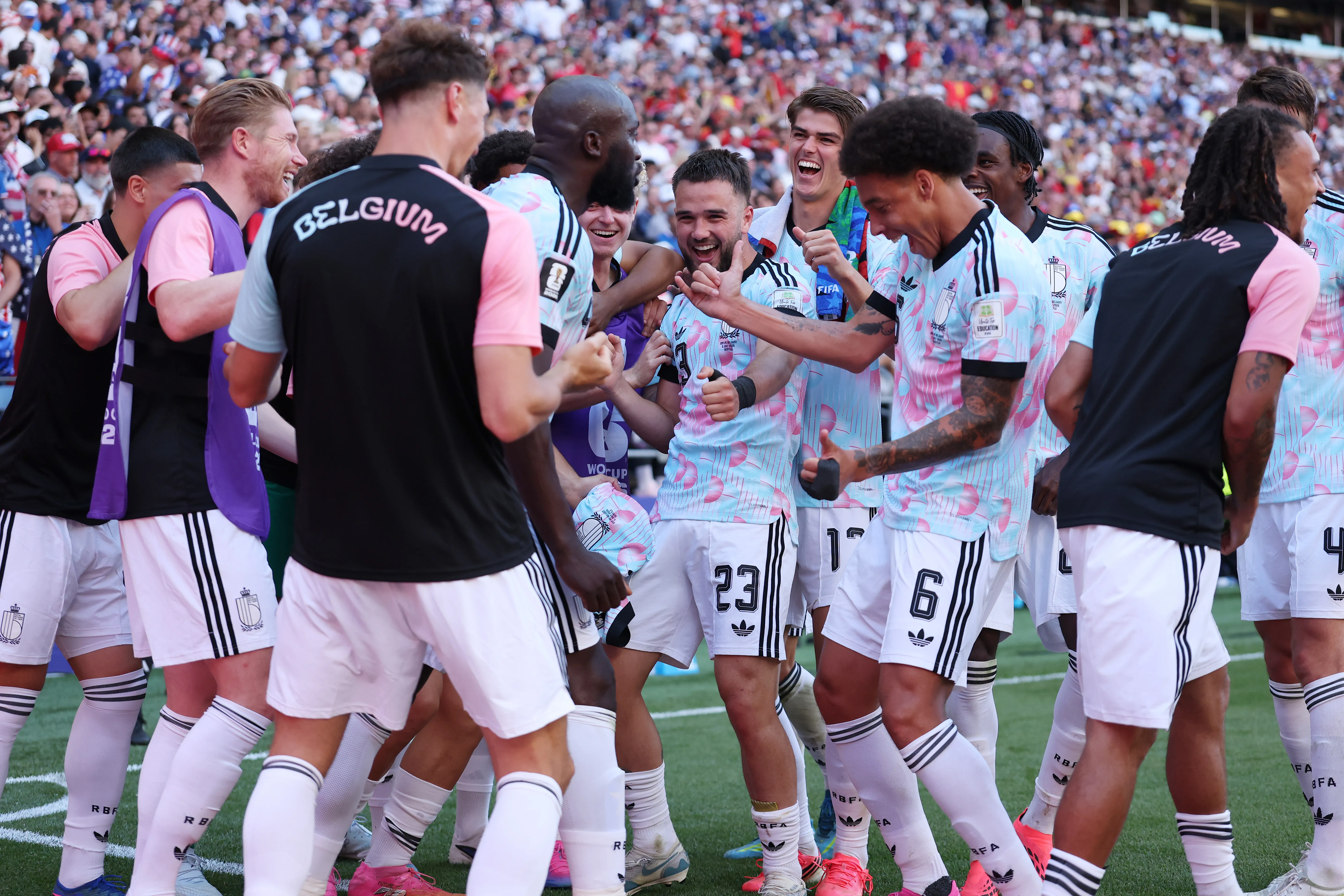 Bélgica eliminó a Estados Unidos de la Copa Mundial 2026. (Foto: Getty Images)