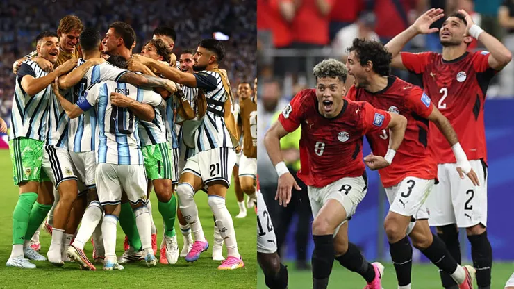 Argentina y Egipto se ven las caras en el Mundial.
