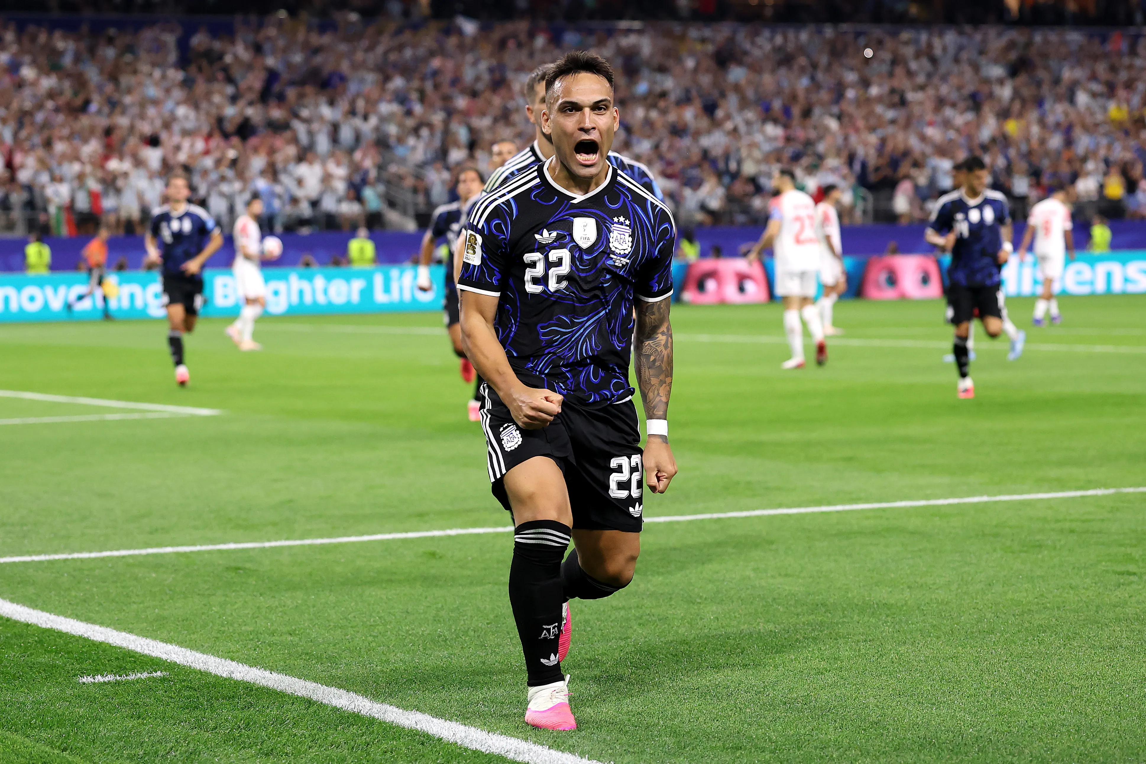 Lautaro Martínez lleva tan solo un gol en el Mundial 2026 | FOTO: Luke Hales/Getty Images