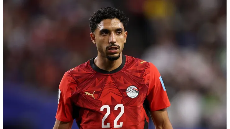 Omar Marmoush no forma parte del once titular de Egipto.