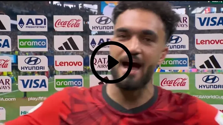 El jugador Mostafa Ziko dejó la grande tras la derrota ante Argentina
