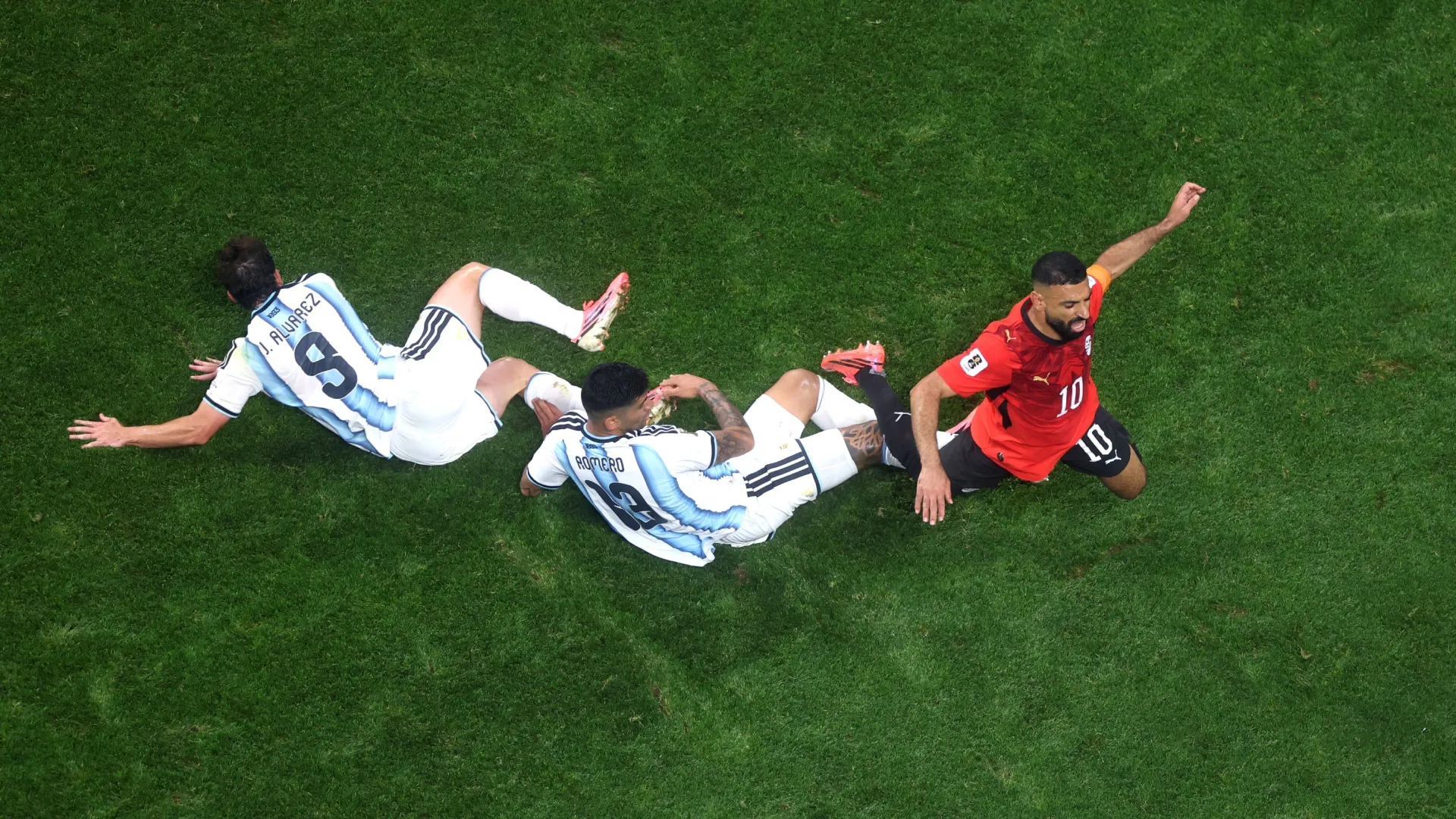 Salah criticó al juez del encuentro | FOTO: Getty Images