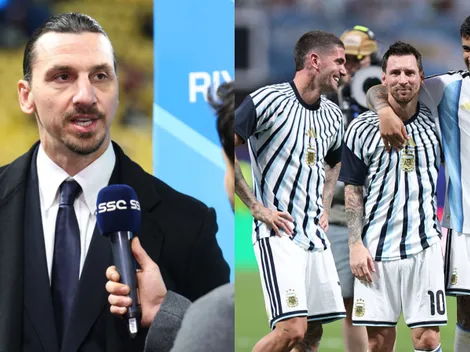 Zlatan no quedó ajeno: Esta fue su reacción al polémico triunfo de Argentina