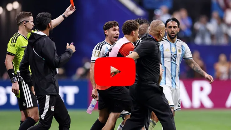Indignación total en el banco egipcio en el momento preciso del gol de Enzo Fernández.