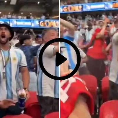 VIDEO | El vergonzoso gesto de hinchas argentinos contra Egipto que da la vuelta al mundo