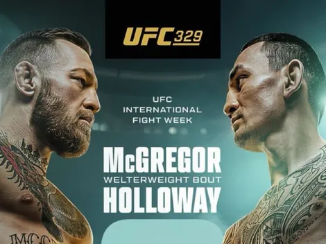 UFC 329 McGregor vs. Holloway: horarios, cartelera y quién transmite el regreso de The Notorius