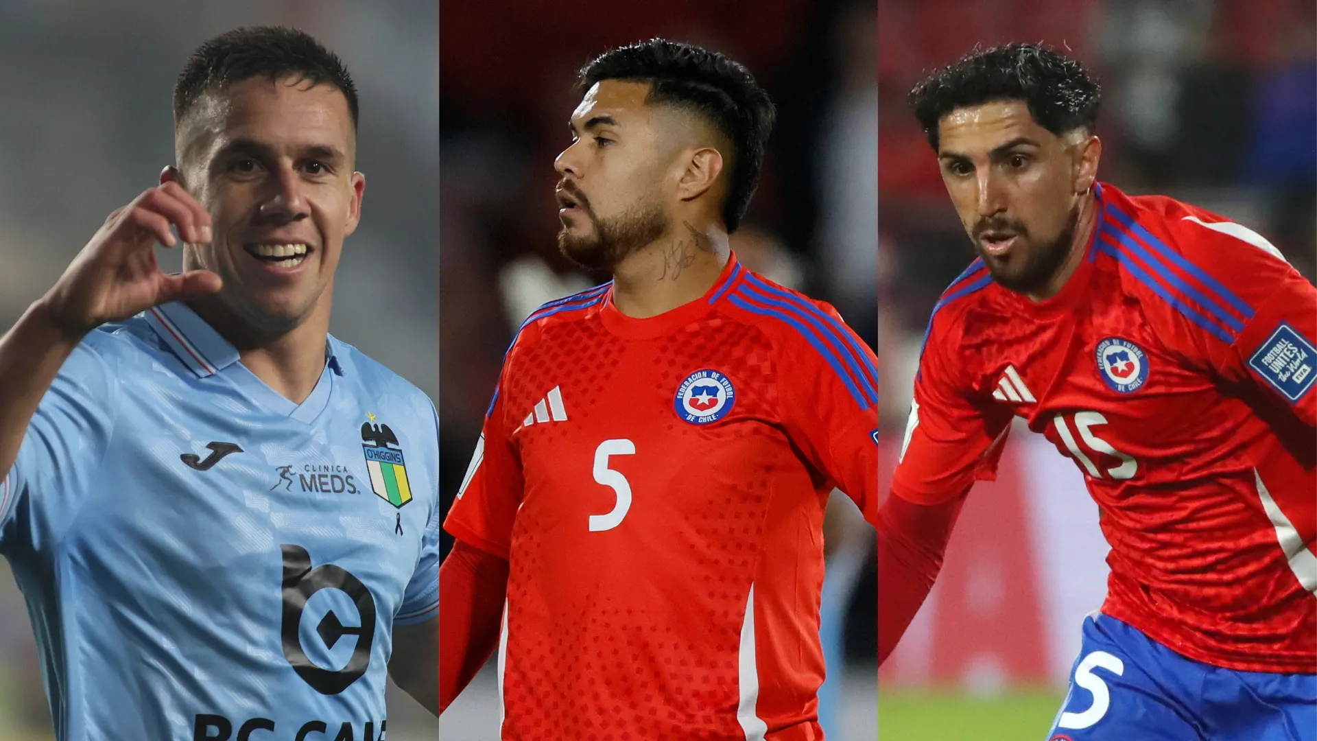 Caté Ibarra pide a estos tres refuerzos para Universidad de Chile. (Imágenes: Photosport)
