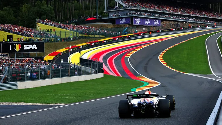 Spa-Francorchamps está listo para recibir el Gran Premio de Bélgica 2026. (Foto: Mark Thompson/Getty Images)