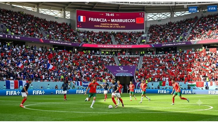 Francia enfrenta a Marruecos en el primer partido de Cuartos de Final del Mundial.