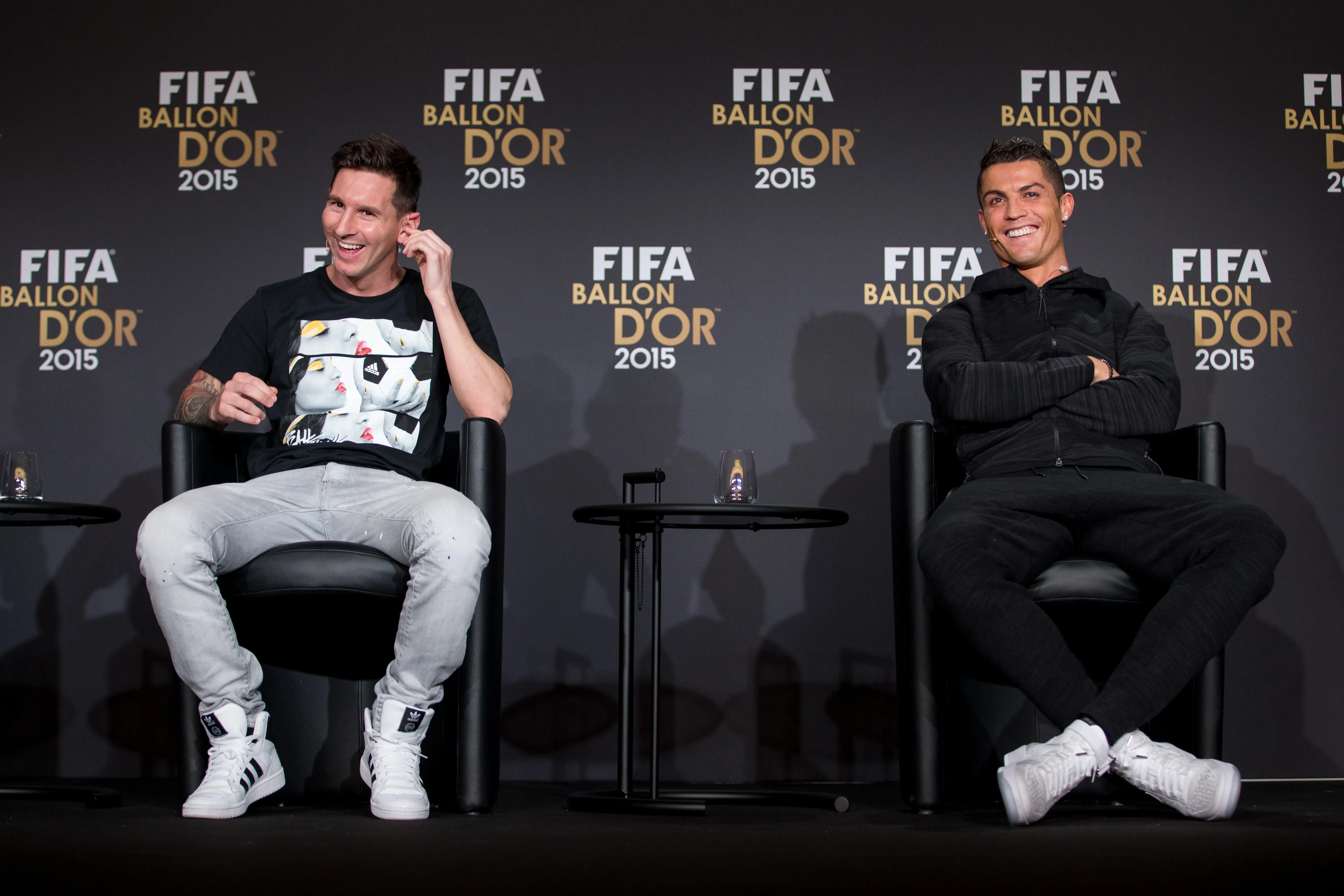 El astro argentino y el portugués siguen dominando como los nombres favoritos entre los chilenos | FOTO: Philipp Schmidli/Getty Images)