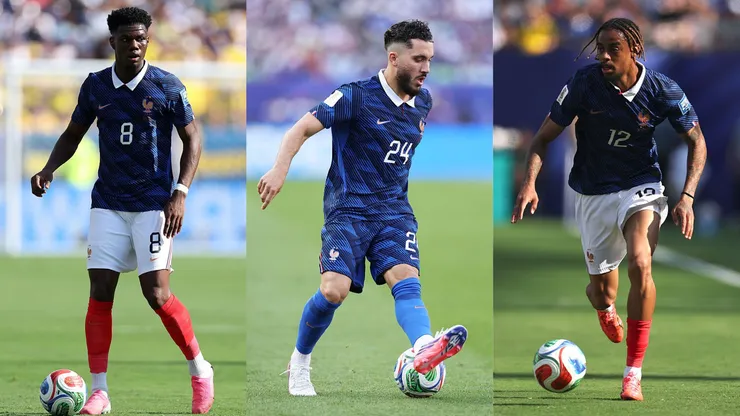Estas tres figuras de Francia no son titulares ante Marreucos. (Foto: Getty Images)