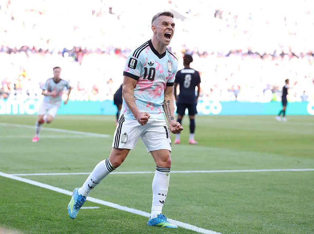 Bélgica se quiere hacer grande ante España. | Foto: Getty Images