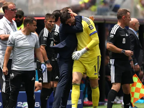 ¿Por qué salió Courtois del partido entre Bélgica y España?
