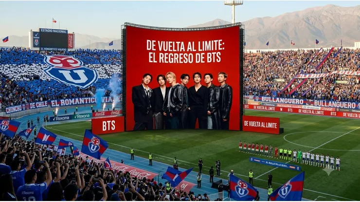 La U perdería su localía en el Estadio Nacional por concierto K-Pop