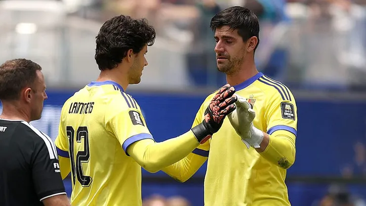 Thibaut Courtois sorprende a todo el mundo con su anuncio. (Foto: Luke Hales/Getty Images)