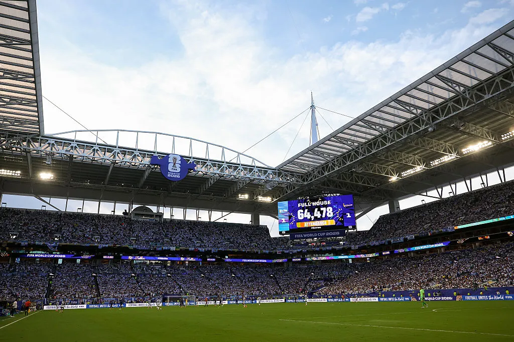 El Hard Rock Stadium de Miami alberga esta llave de 4tos de final. (Foto: Michael Reaves/Getty Images)