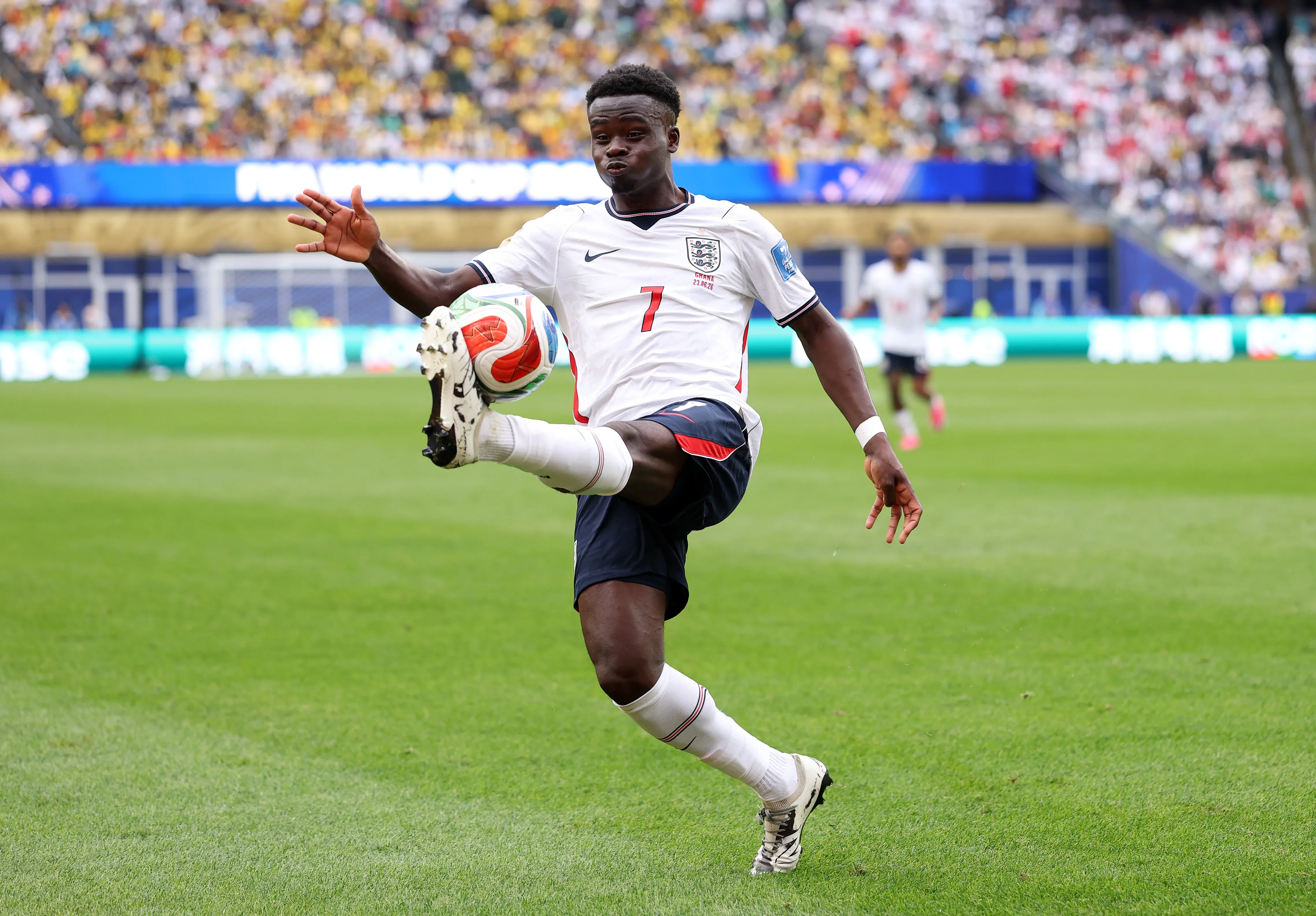 Saka no será de la partida | Foto: Getty Images