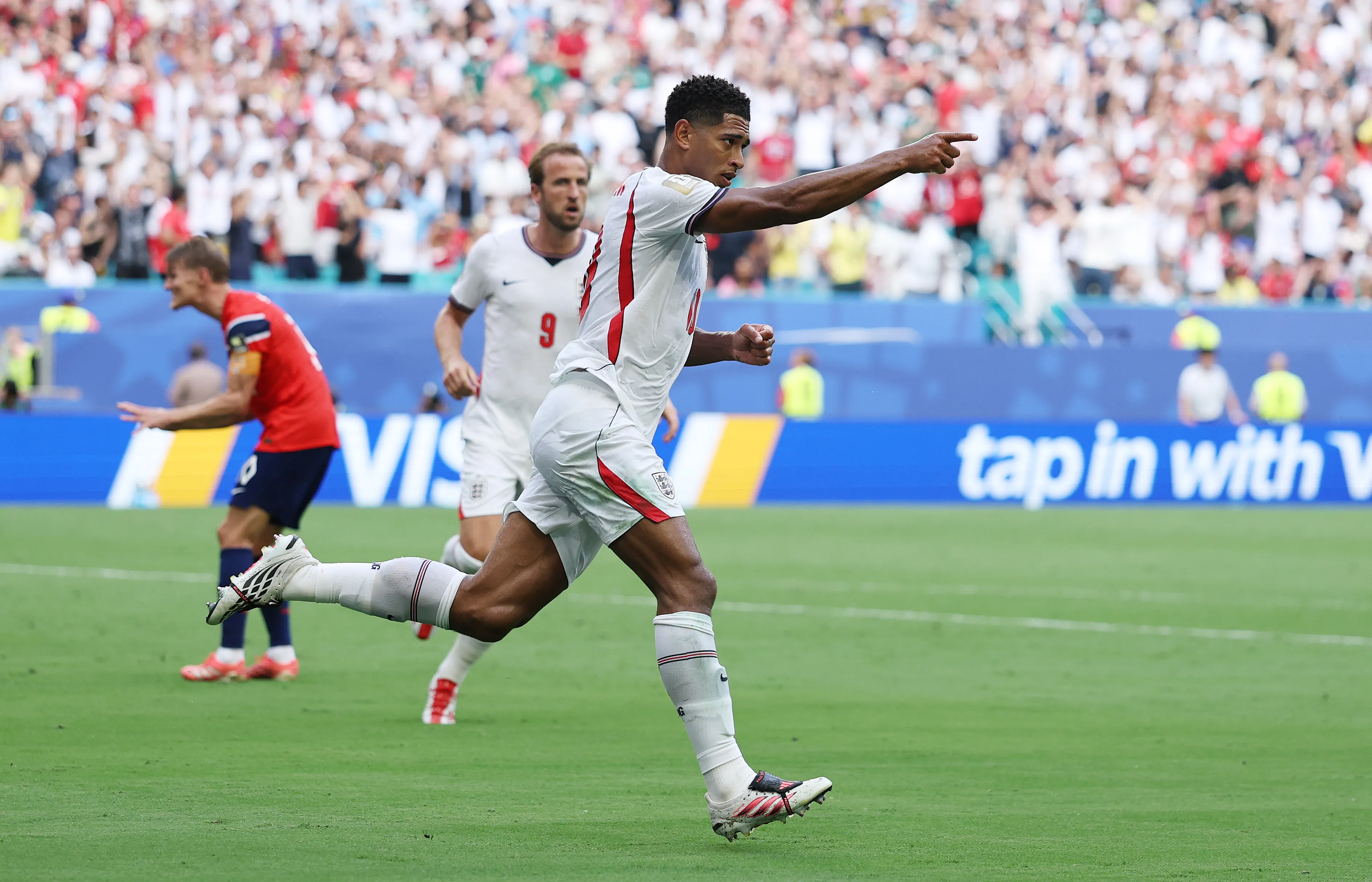 Bellingham fue la gran figura de Inglaterra.