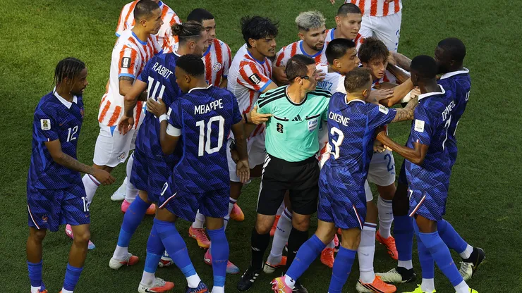 El pleito entre Francia y Paraguay sigue latente en el Mundial