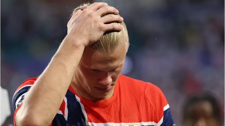 Erling Haaland se despide del Mundial con polémica (Photo by Buda Mendes/Getty Images)