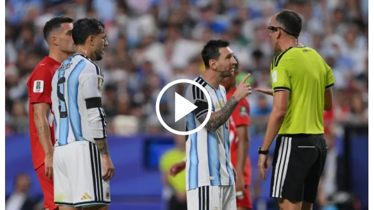 Lionel Messi no se guardó nada.