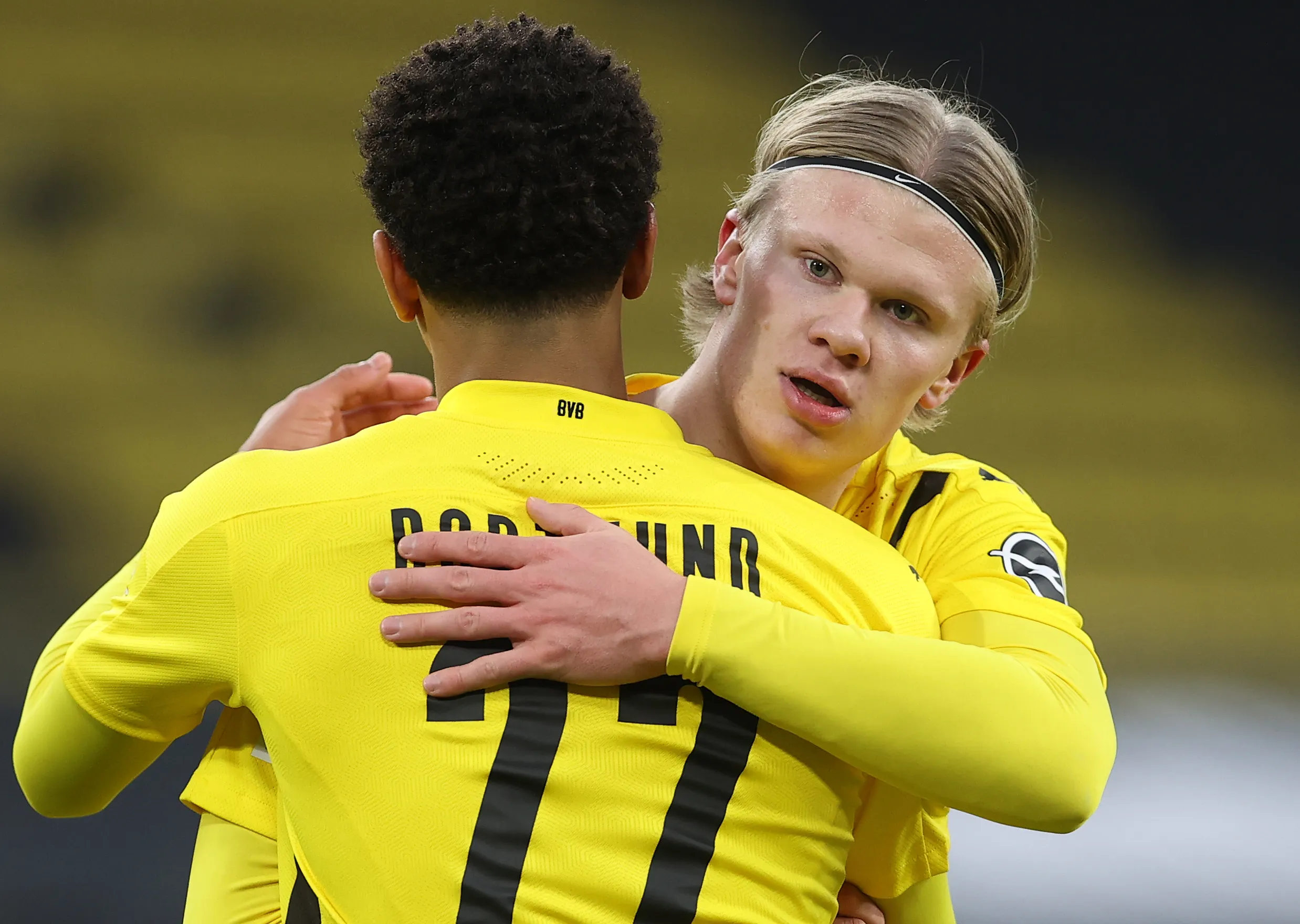 Haaland y Bellingham son amigos desde Borussia Dortmund