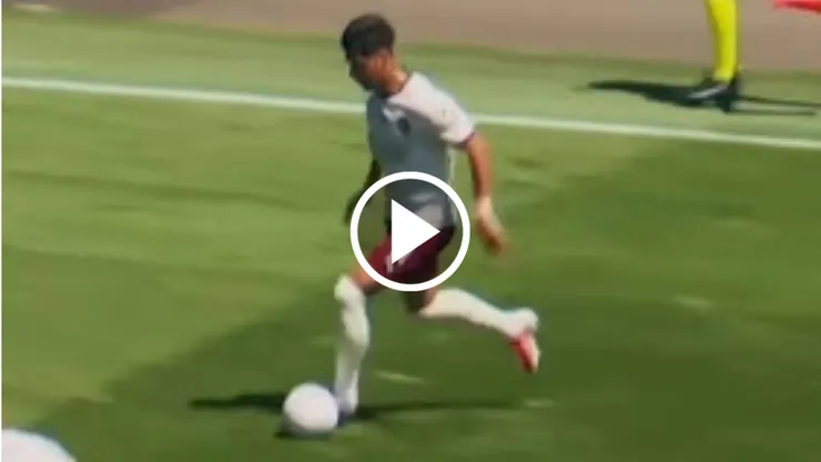 Darío Osorio entregó esta asistencia para el FC Midtjylland.