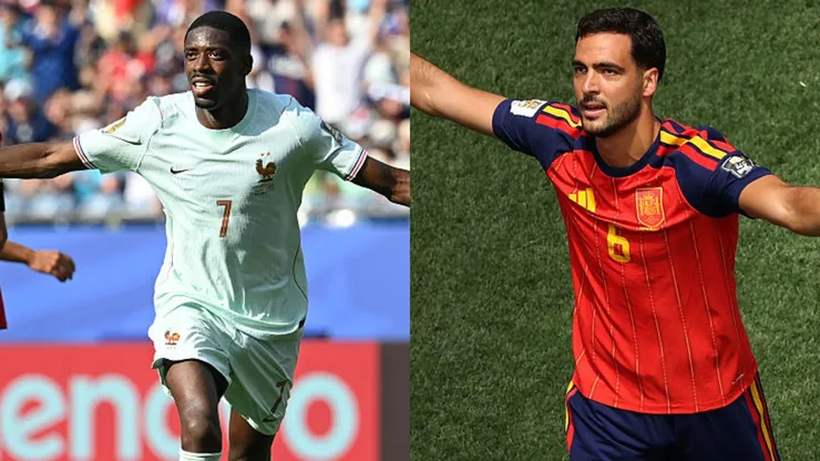 Francia se mide con España.