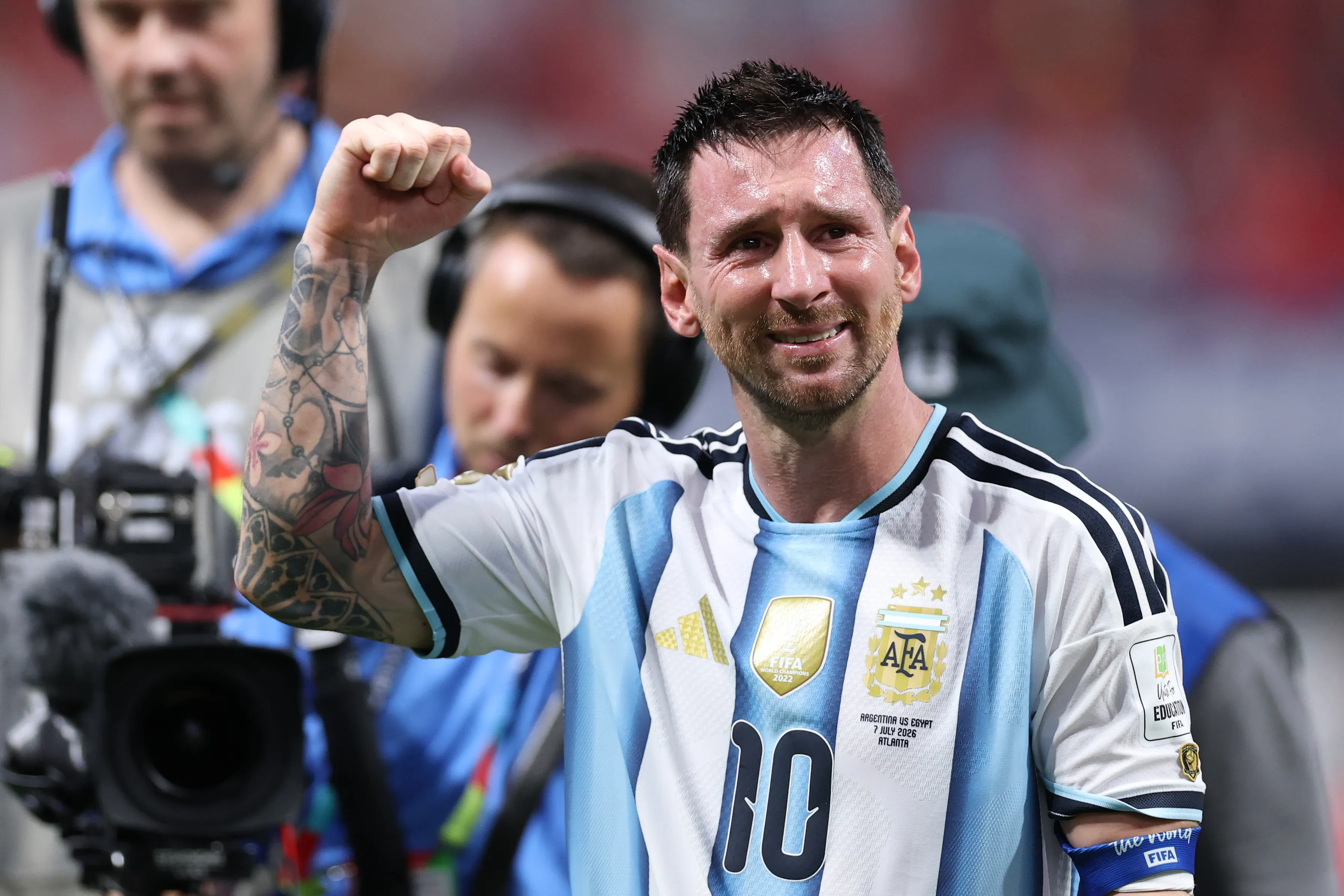 El DT de Egipto explicó el llanto de Messi | Foto: Getty Images