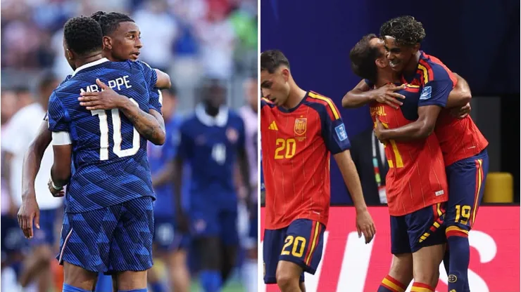 Francia y España se preparan con todo para su duelo en el Mundial