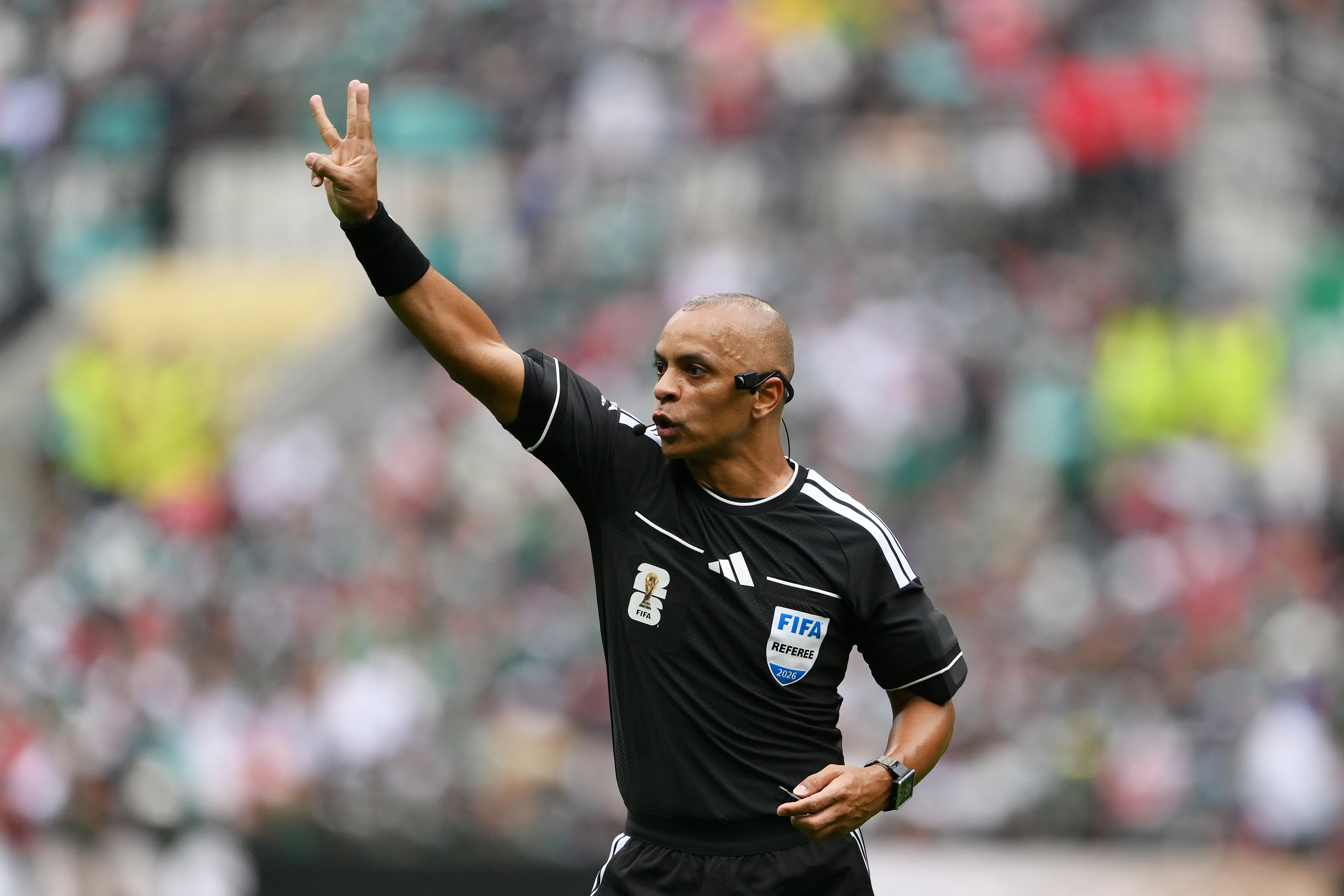 Sampaio se podría convertir en el tercer brasileño en arbitrar una final mundialista | FOTO: David Ramos/Getty Images