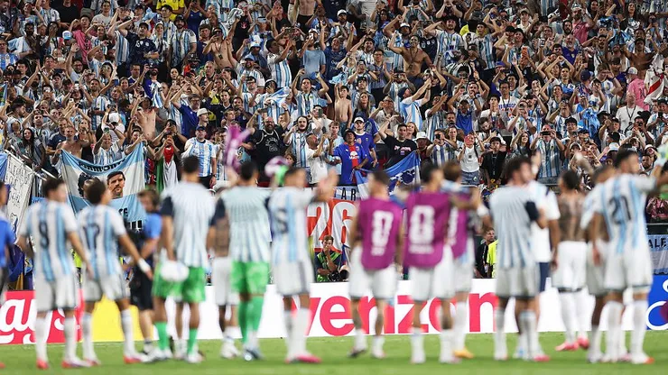 La firme restricción a la hinchada de Argentina ante Inglaterra