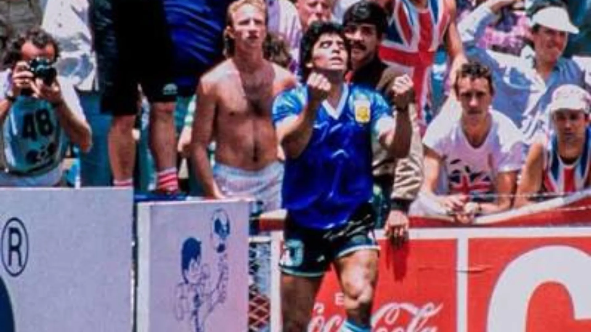 Diego Maradona y su gran partido ante Inglaterra | FOTO: Archivo