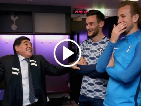 VIDEO | El día que Maradona le enseñó a definir a Kane