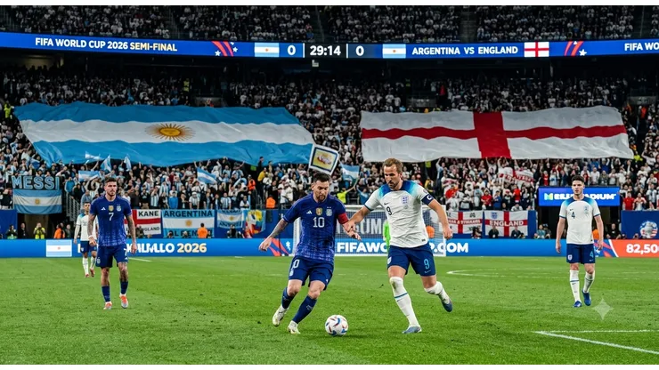 Argentina e Inglaterra: el ganador jugará ante España la gran final del Mundial 2026.