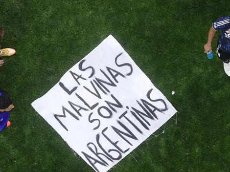 La Albiceleste habla fuerte y claro: "Las Malvinas son argentinas"